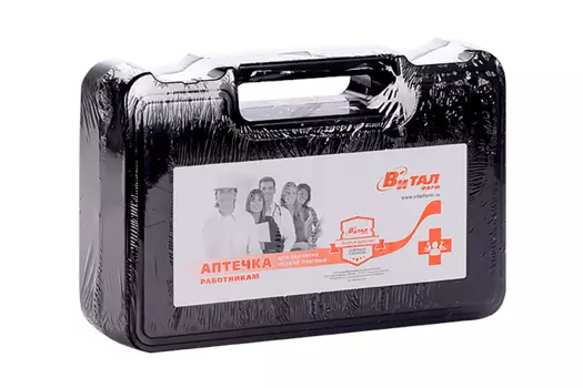 Аптечка Виталфарм первой помощи работникам, 2104