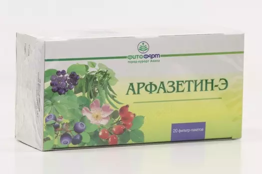 Арфазетин-Э, 2,5 г, 20 шт, сбор порошок