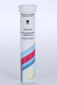 Арнебия Мультивитамины+Минералы, 4,5 г, 20 шт, таблетки шипучие