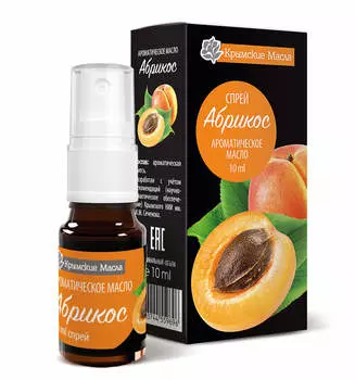 Ароматическое масло Абрикос ТМ "Крымские масла, спрей, 10 мл