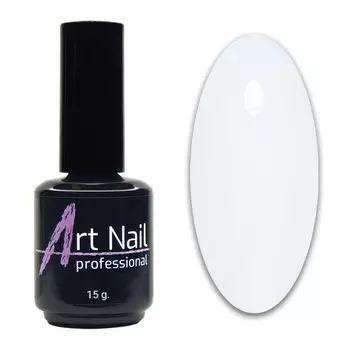 Art Nail Камуфлирующая кремниевая база Milk White Si 15g