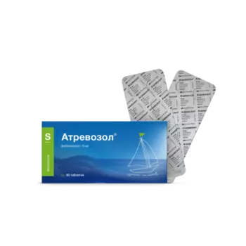 Атревозол 10 мг, 60 шт, таблетки