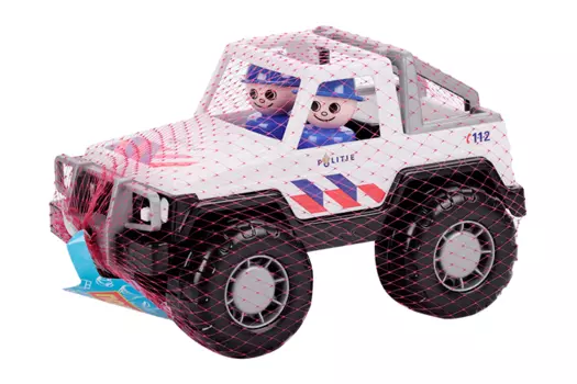 Автомобиль-джип Полесье полиция Сафари в сеточке