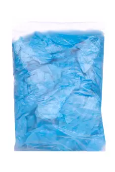 Бахилы Лайма комплект в упаковке синий, 100 шт