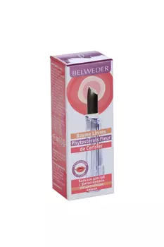 Бальзам BELWEDER д/губ с фитостеролом расцветающая вишня, 4 г