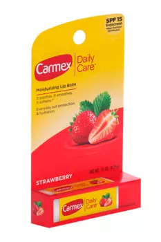 Бальзам CARMEX д/губ SPF 15 с ароматом клубники, 4,25 г