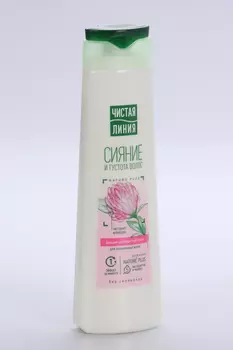 Бальзам Чистая линия Шелковистый блеск Клевер, 380 мл