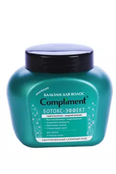 Бальзам Compliment Ботокс-эффект д/тонких/ломких волос, 500 мл