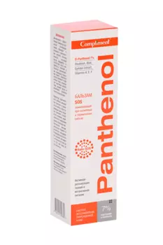 Бальзам Compliment Panthenol SOS заживляющ при солнеч/термич ожогах, 75 мл