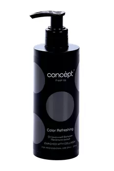 Бальзам Concept оттеночный пепельно-русый обогащенный коллагеном Fresh UP, 250 мл
