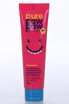 Бальзам д/губ Pure PawPaw восстанавливающий с ароматом клубники, 25 г