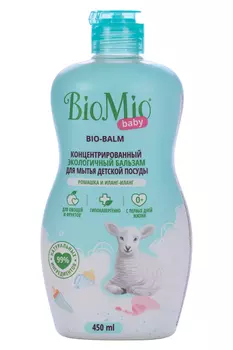 Бальзам д/мытья детской посуды BioMio Baby Bio-Balm ромашка/иланг-иланг 450 мл