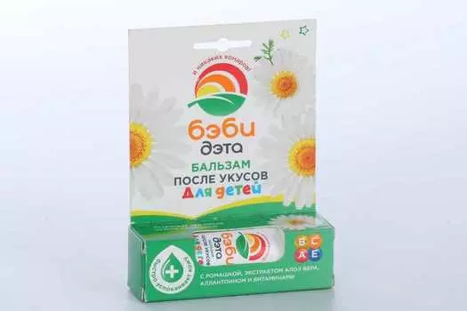 Бальзам ДЭТА п/укусов, 10 мл, карандаш