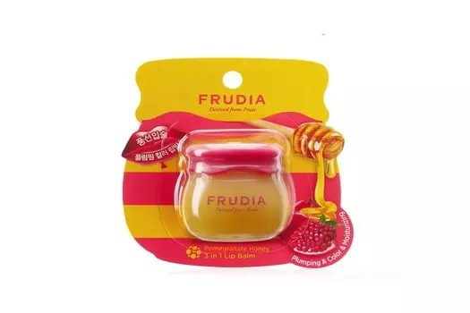 Бальзам FRUDIA д/губ Pomegranate Honey 3 in 1 Lip Balm с гранатом, 10 мл
