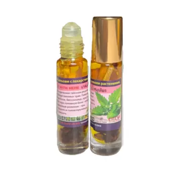Бальзам ингалятор эфирное масло Banna Лекартсвенные Травы от простуды и головной боли 2шт*10мл