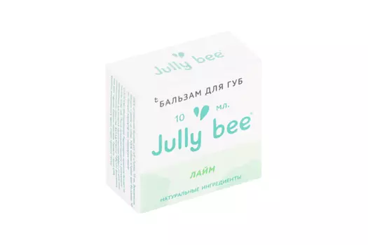 Бальзам Jully Bee Лайм д/губ, 10 мл