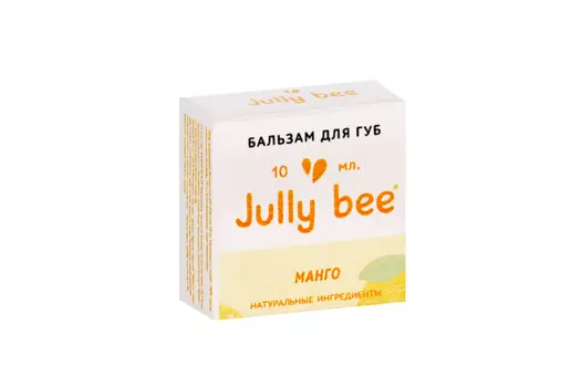Бальзам Jully Bee Манго д/губ, 10 мл
