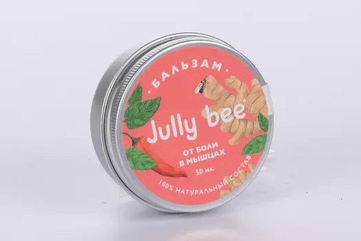 Бальзам Jully Bee От боли в мышцах, 50 мл