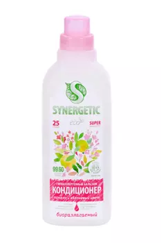 Бальзам-кондиционер д/белья SYNERGETIC Помело и яблоневый цвет 0,75 л