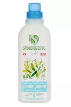 Бальзам-кондиционер д/белья SYNERGETIC Эвкалипт и ромашка 0,75 л