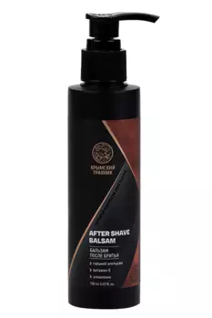 Бальзам Крымский Травник Кожа и апельсин мужской после бритья, 150 мл