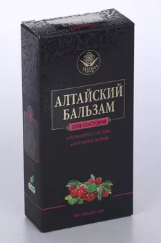 Бальзам Магия трав Алтайский бальзам Для сосудов, 250 мл