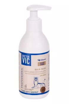 Бальзам-маска Doctor VIC с протеинами шелка д/собак 200 мл
