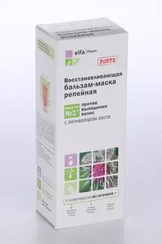 Бальзам-маска Эльфа Фарм Форте Формула д/поврежд волос Репейная, 200 мл
