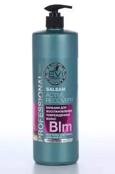 Бальзам-ополаскиватель EVI Professional Активное восстановление д/повреж волос, 1 000 мл