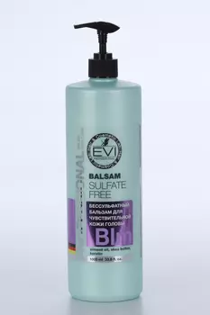 Бальзам-ополаскиватель EVI professional Бессульфат актив компл д/всех тип вол, 1 000 мл