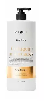 Бальзам-ополаскиватель MIXIT Hair Expert Восстан с коллаг/аминокисл д/волос, 1 000 мл