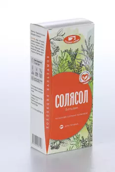 Бальзам Родники Сибири Солясол д/печени, 300 мл