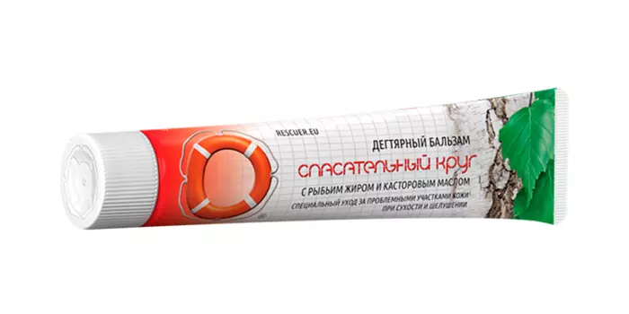 Бальзам Спасательный круг дегтярный при сухости/шелушении/псориазе, 45 г