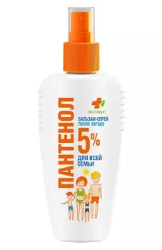 Бальзам-спрей ПАНТЕНОЛ 5% после загара для всей семьи, 120 мл