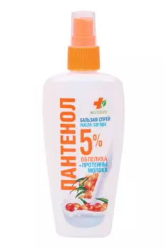 Бальзам-спрей ПАНТЕНОЛ 5% после загара Облепиха+Протеины молока, 120 мл