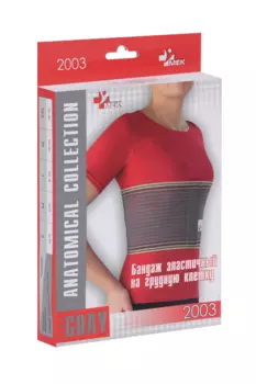 Бандаж эластичный Мек на грудную клетку беж XS, (2003 Беж)