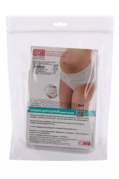 Бандаж ФЭСТ 1644 дородовый универс белый р 116-120