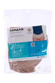 Бандаж ИНТЕРЛИН ML WB-1 при опущении органов малого таза бежевый р XXL