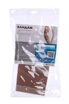 Бандаж ИНТЕРЛИН PK E01 компресс на локтевой сустав бежевый р M