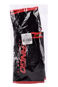 Бандаж Kango KSH-084 голеностопный р L, черный/красный