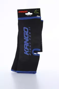 Бандаж Kango KSH-084 голеностопный р M, черный/синий