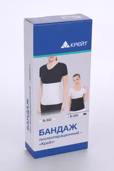 Бандаж Крейт Б-333 п/операц р 3, черный