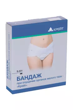 Бандаж Крейт Б-631 при опущении малого таза р 6, бел