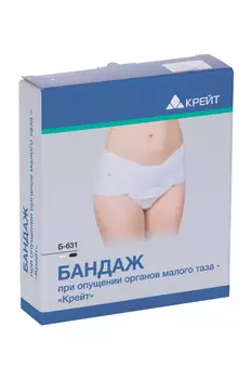 Бандаж Крейт Б-631 при опущении малого таза р 3, черный
