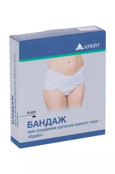 Бандаж Крейт Б-631 при опущении малого таза р 2, бел