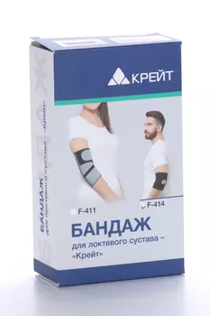 Бандаж Крейт д/локтевого сустава F-414 р 5, черный