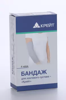 Бандаж Крейт F-400A д/локтевого сустава р 1, серый