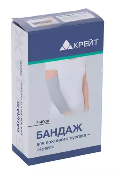 Бандаж Крейт Ф-400А локтев суст р 2, серый