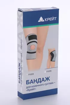 Бандаж Крейт F-513 д/коленного сустава р 3, серый