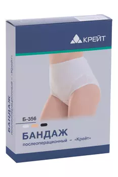 Бандаж Крейт п/операционный Б-356 р 5 (111-115см), черный